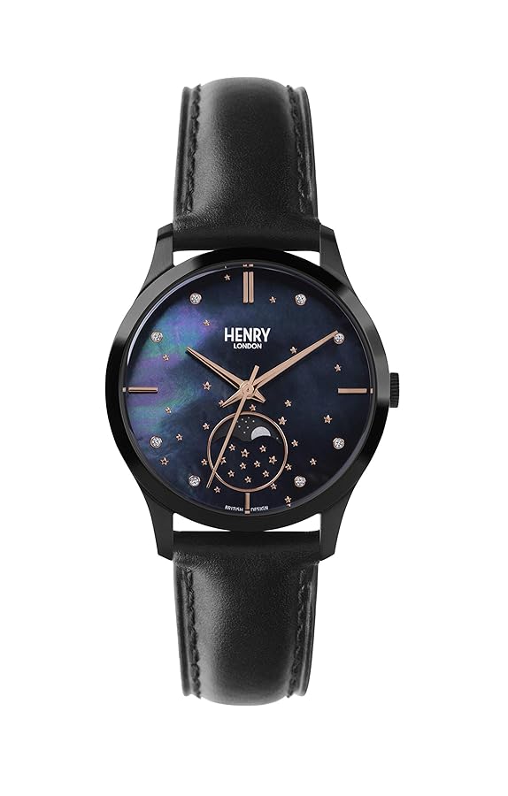 Amazon | 「ヘンリーロンドン」HENRYLONDON ムーンフェーズ